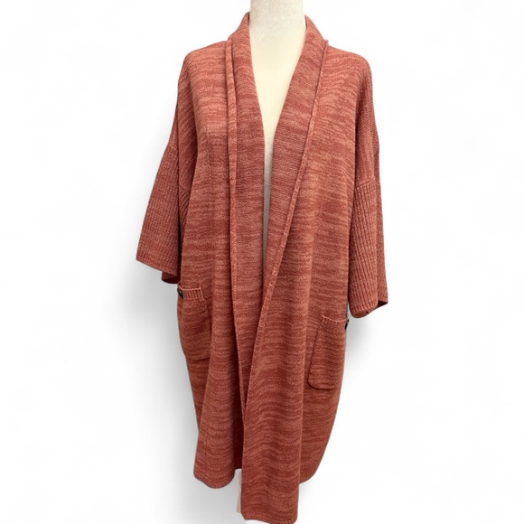 Simply Noelle Coral Knit Cardigan - Picture 1 of 6